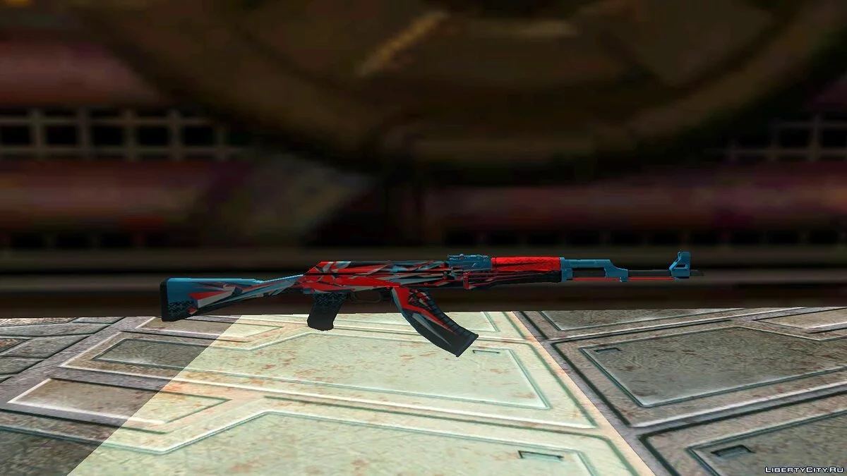 AK-47 Skin Pack из CS:GO / GTA San Andreas
