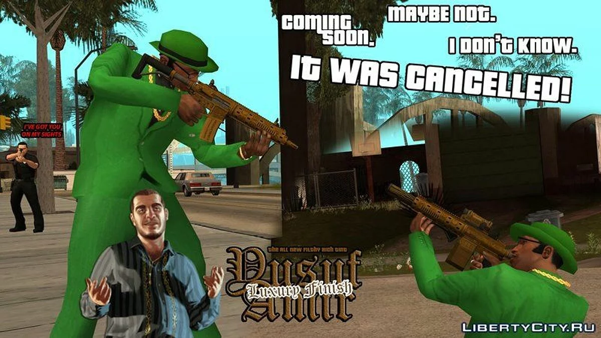 Carbine Rifle из GTA 5 / GTA San Andreas