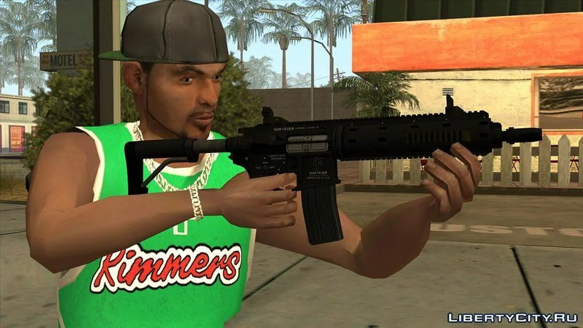 Carbine Rifle из GTA 5 / GTA San Andreas