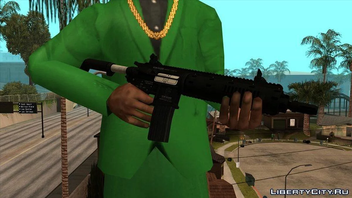 Carbine Rifle из GTA 5 / GTA San Andreas