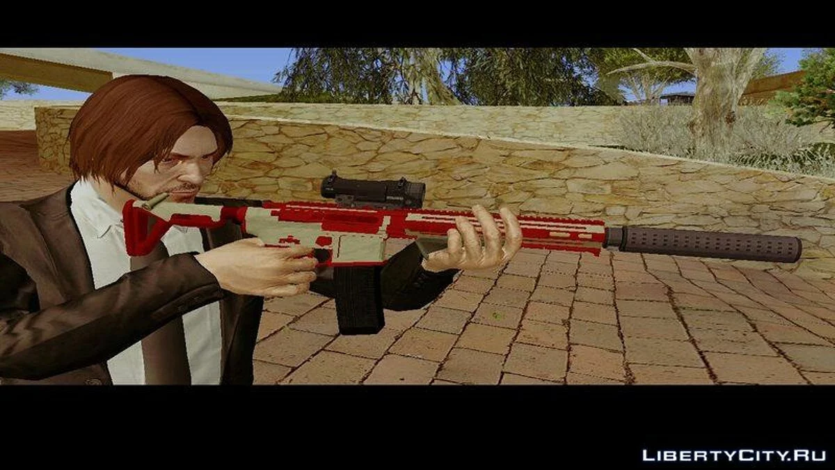Assault Rifles MK2 Mini Pack / GTA San Andreas