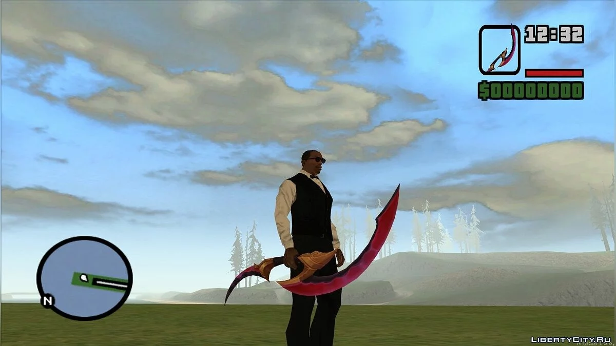 Diana's Crescent Blade Pack / GTA San Andreas