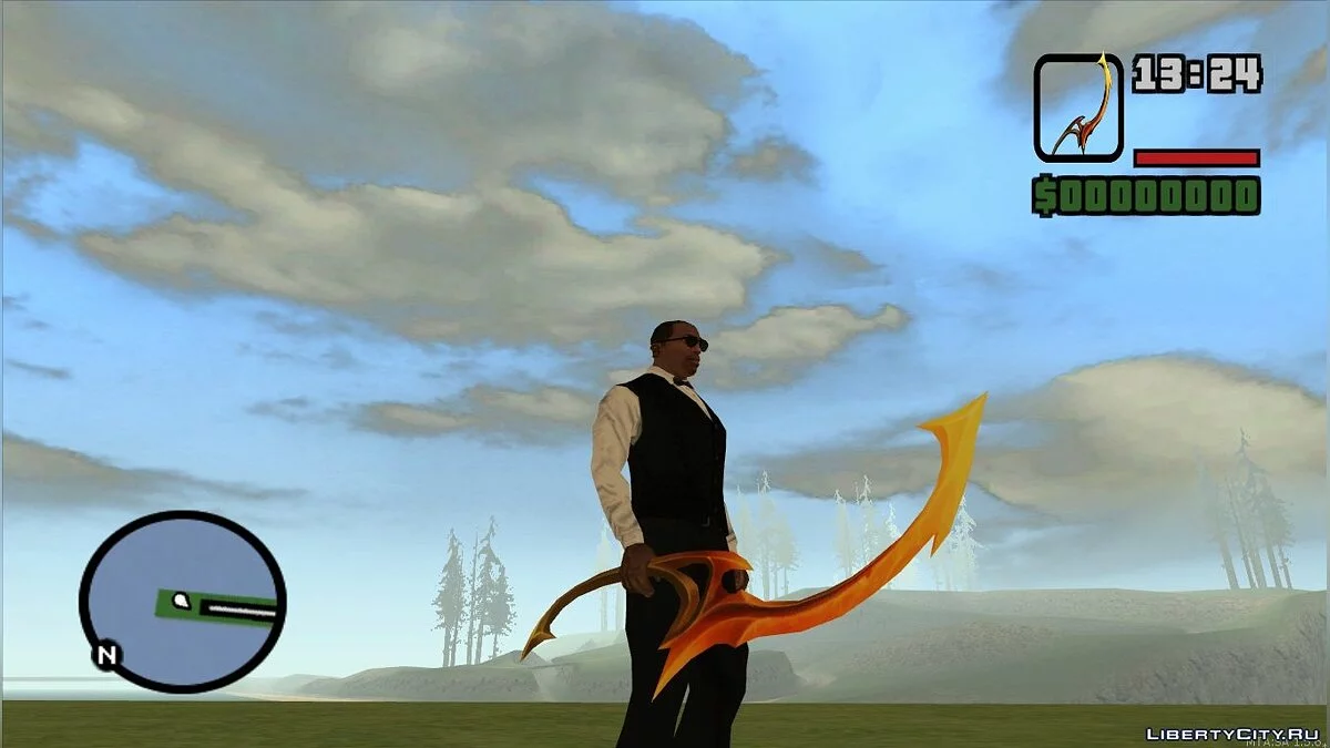 Diana's Crescent Blade Pack / GTA San Andreas