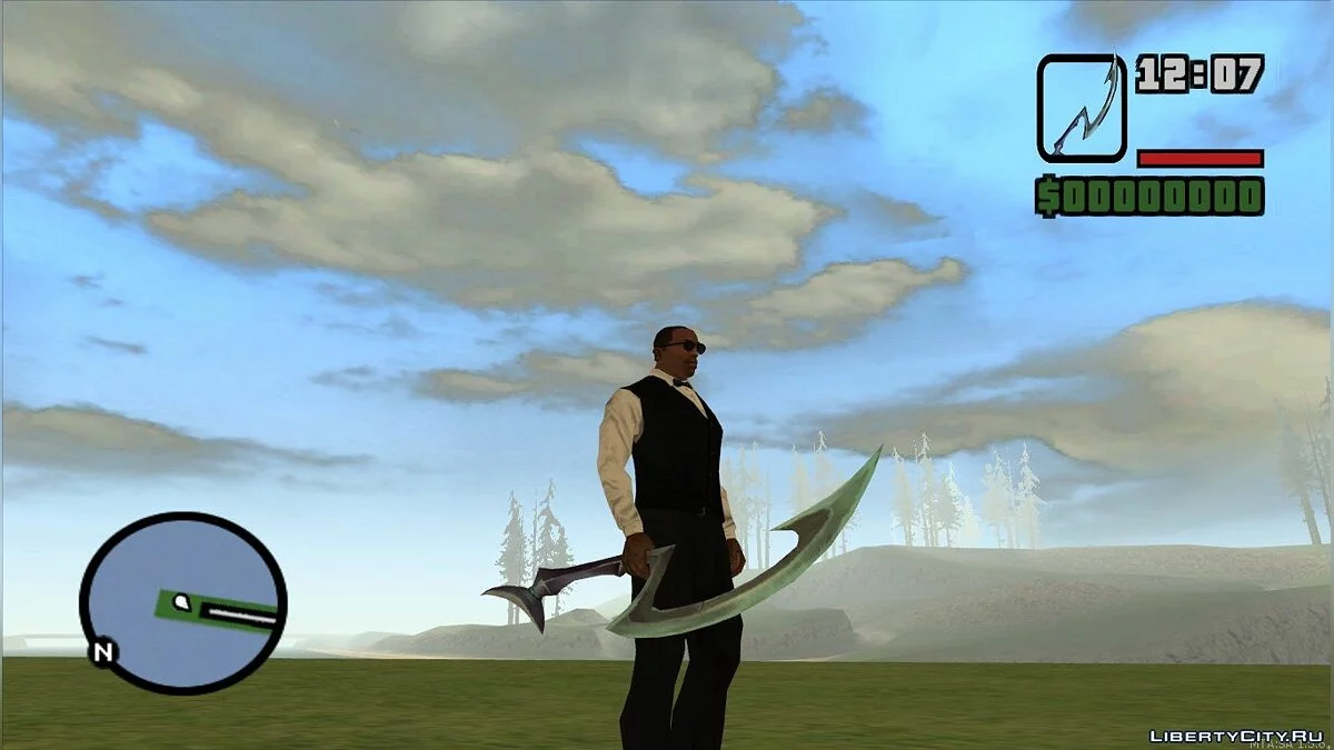 Diana's Crescent Blade Pack / GTA San Andreas