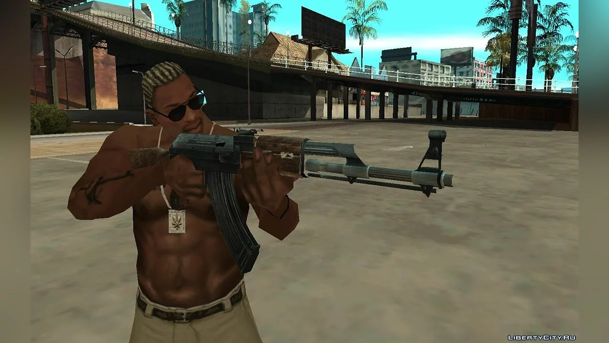 Пак АК-47 из игры COD: MW / GTA San Andreas