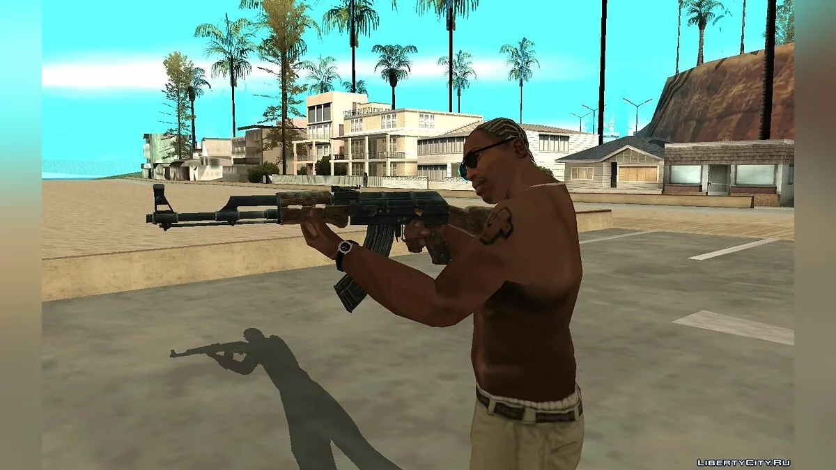 Пак АК-47 из игры COD: MW / GTA San Andreas