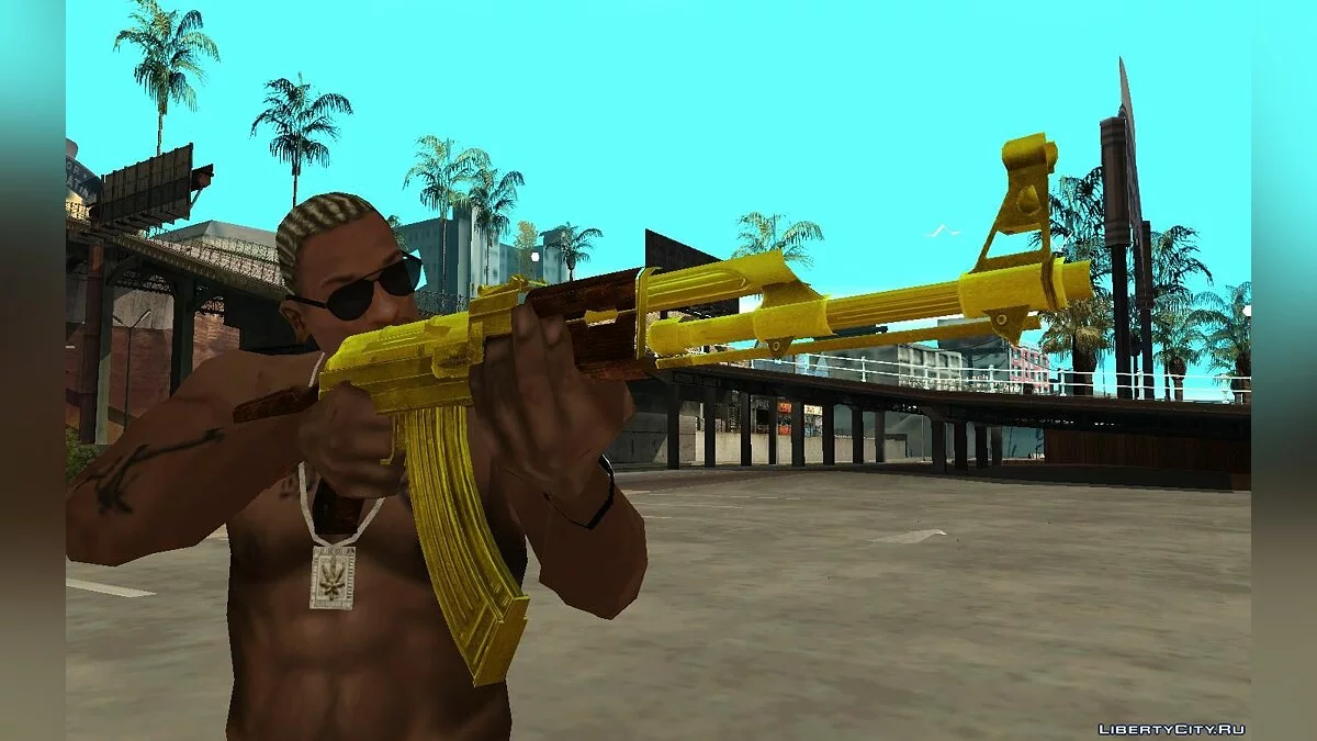 Пак АК-47 из игры COD: MW / GTA San Andreas