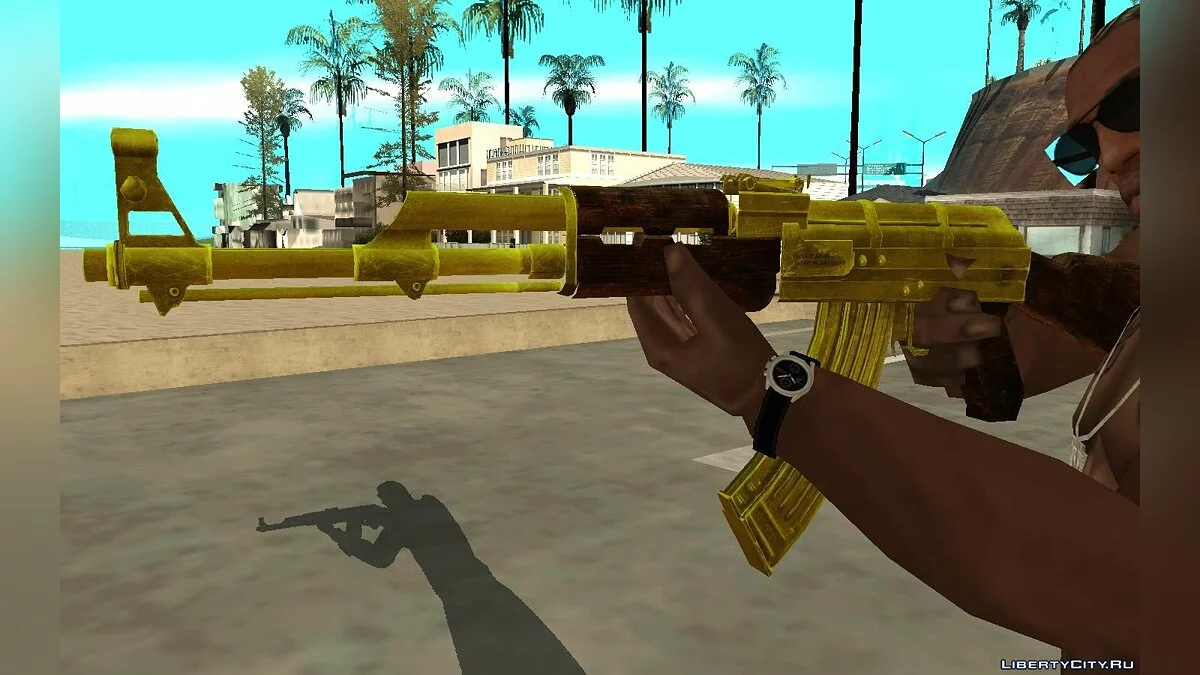 Пак АК-47 из игры COD: MW / GTA San Andreas