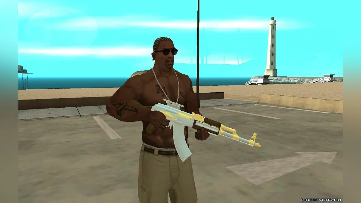 Пак АК-47 из игры Tom Clancy's The Division / GTA San Andreas