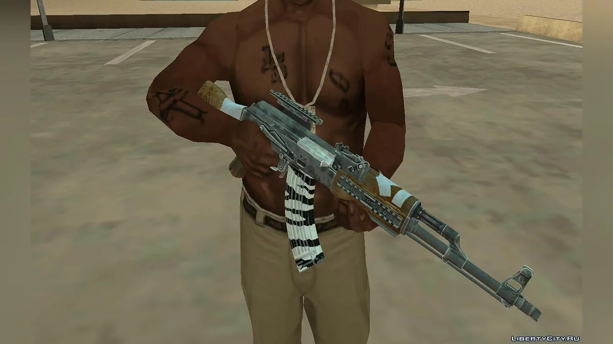 Пак АК-47 из игры Tom Clancy's The Division / GTA San Andreas