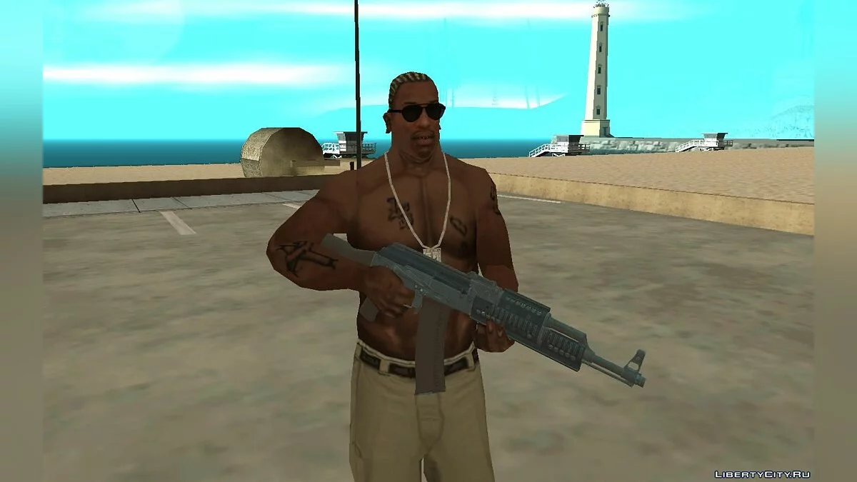 Пак АК-47 из игры Tom Clancy's The Division / GTA San Andreas
