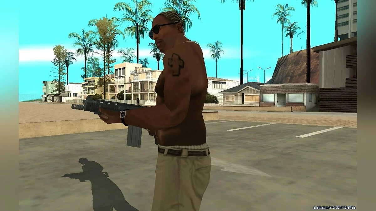 Пак FN-FAL из игры Tom Clancy's The Division / GTA San Andreas