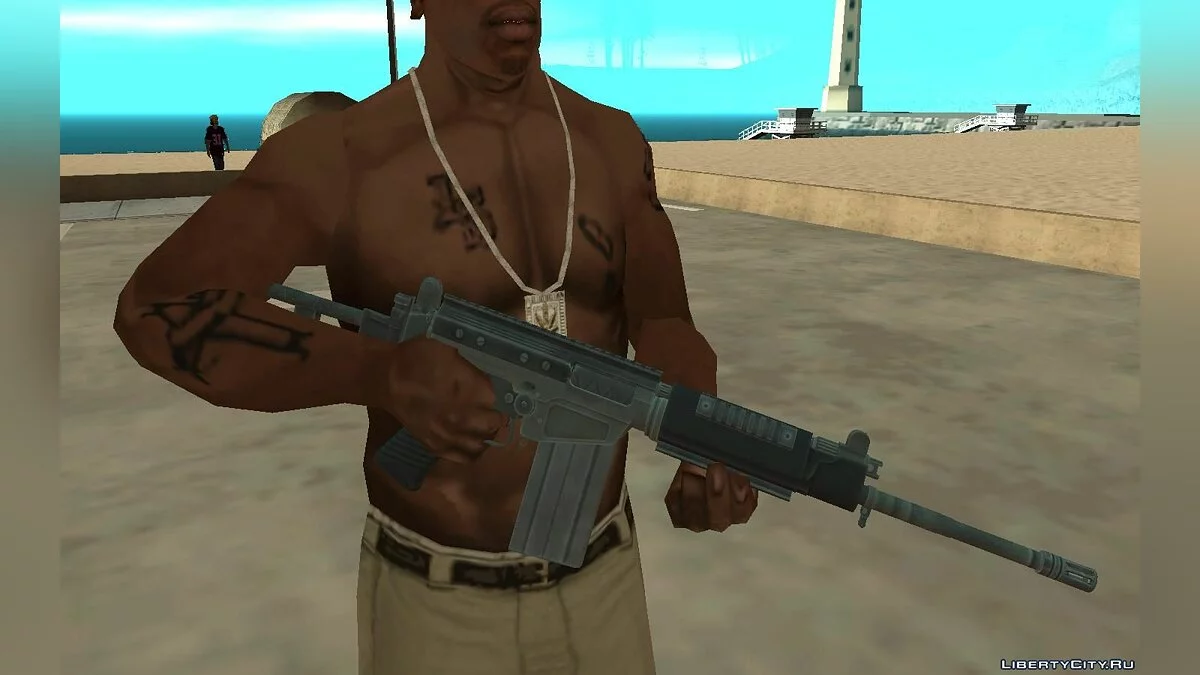 Пак FN-FAL из игры Tom Clancy's The Division / GTA San Andreas