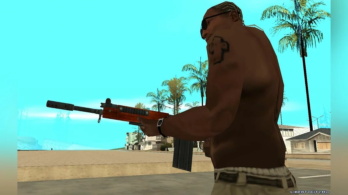 Пак FN-FAL из игры Tom Clancy's The Division / GTA San Andreas
