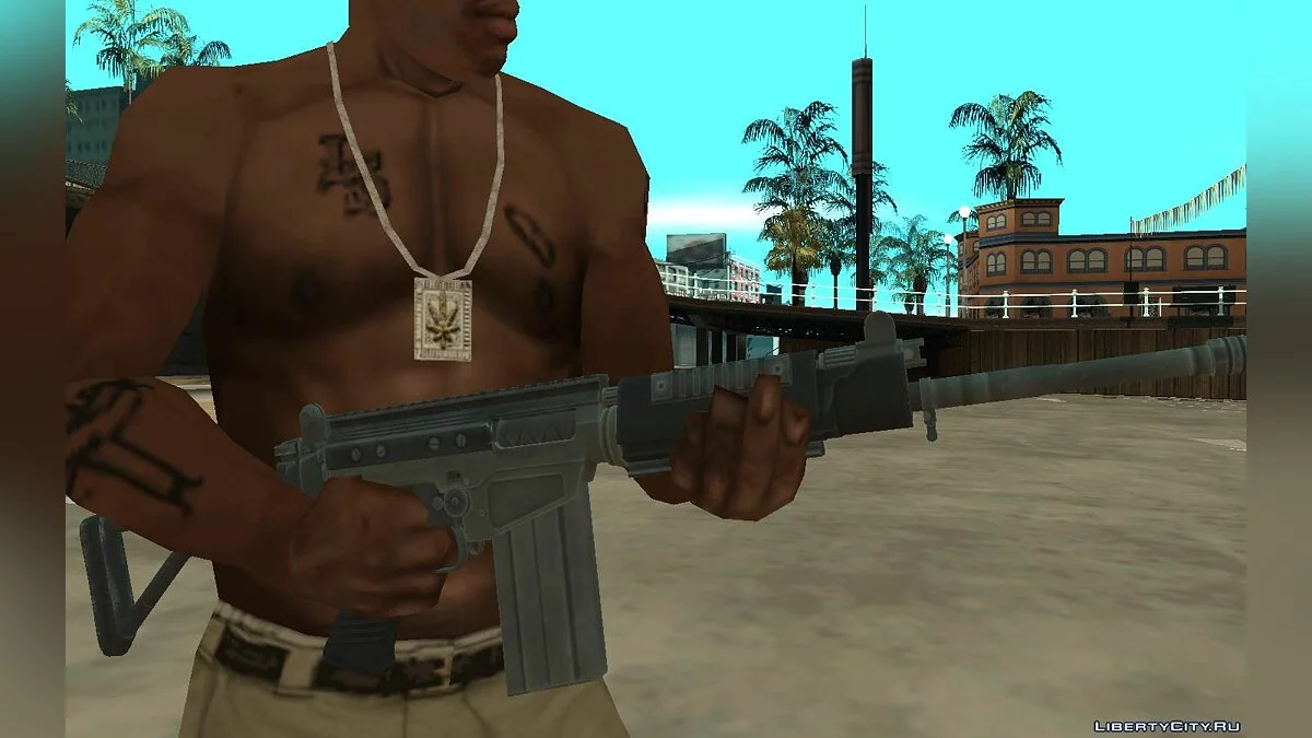 Пак FN-FAL из игры Tom Clancy's The Division / GTA San Andreas