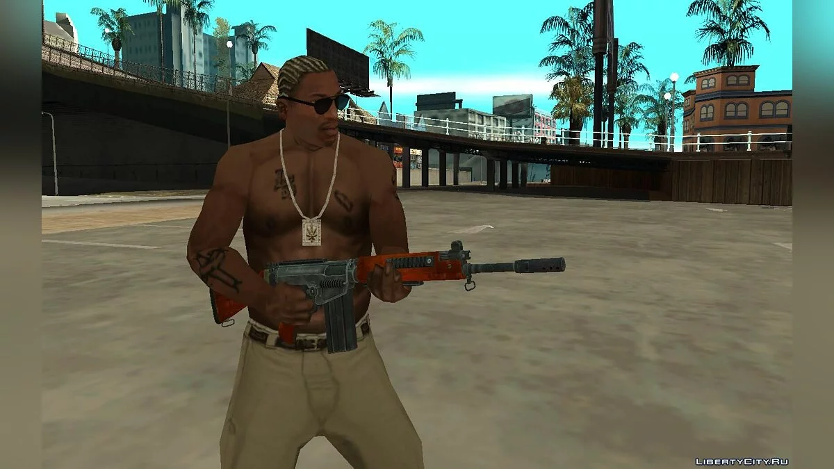 Пак FN-FAL из игры Tom Clancy's The Division / GTA San Andreas