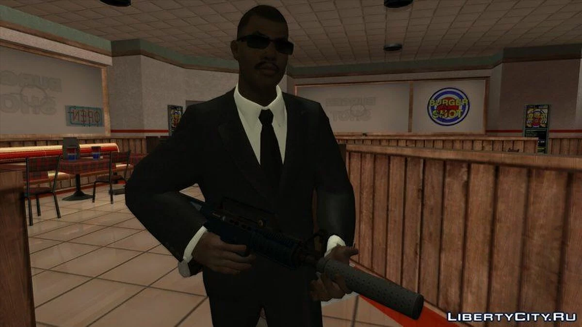 GTA 5 Hawk & Little Bullpup Rifle / GTA San Andreas
