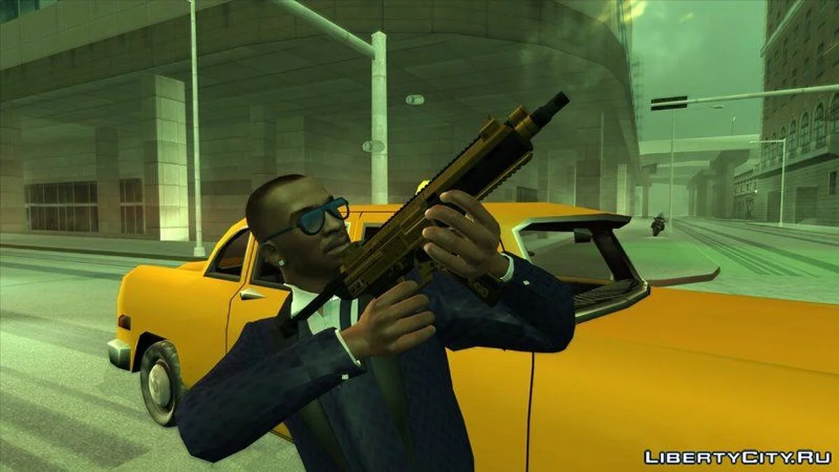 GTA 5 Hawk & Little SMG Yusuf Amir Luxury Finish Tint / GTA San Andreas