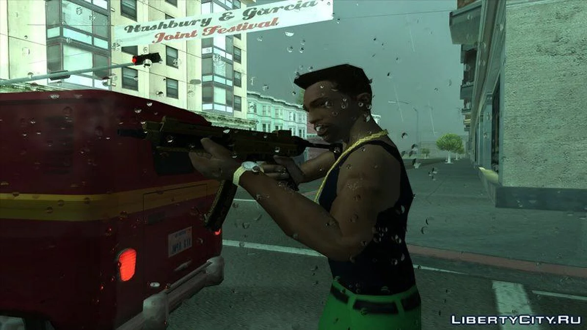 GTA 5 Hawk & Little SMG Yusuf Amir Luxury Finish Tint / GTA San Andreas