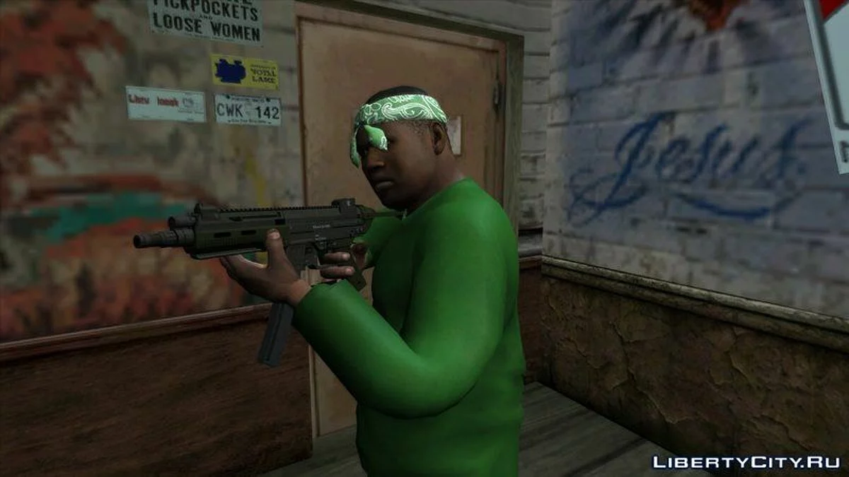 Hawk & Little SMG из GTA 5 / GTA San Andreas