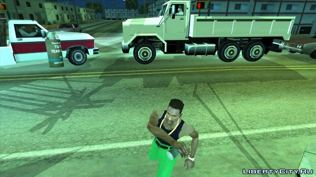 Метательное оружие из GTA 5 / GTA San Andreas
