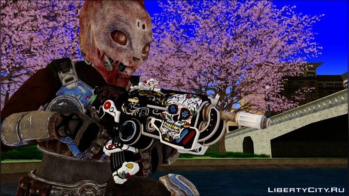 Пак оружия из Gears of War 4 / GTA San Andreas