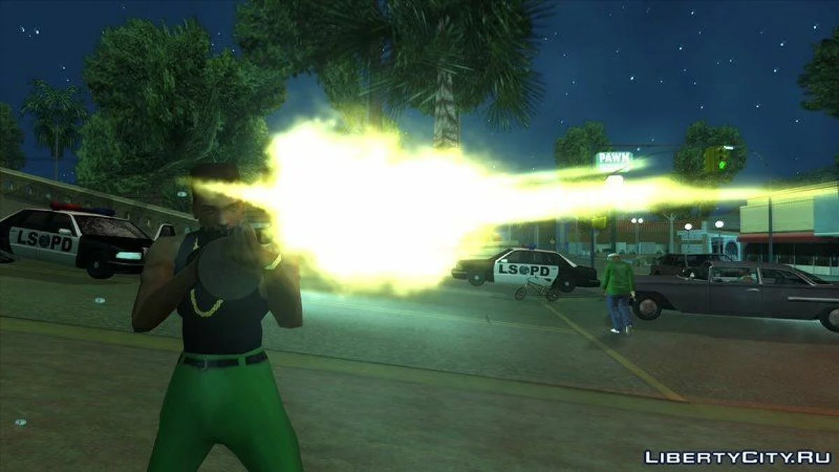 GTA 5 Edinburgh Gusenburg Sweeper / GTA San Andreas