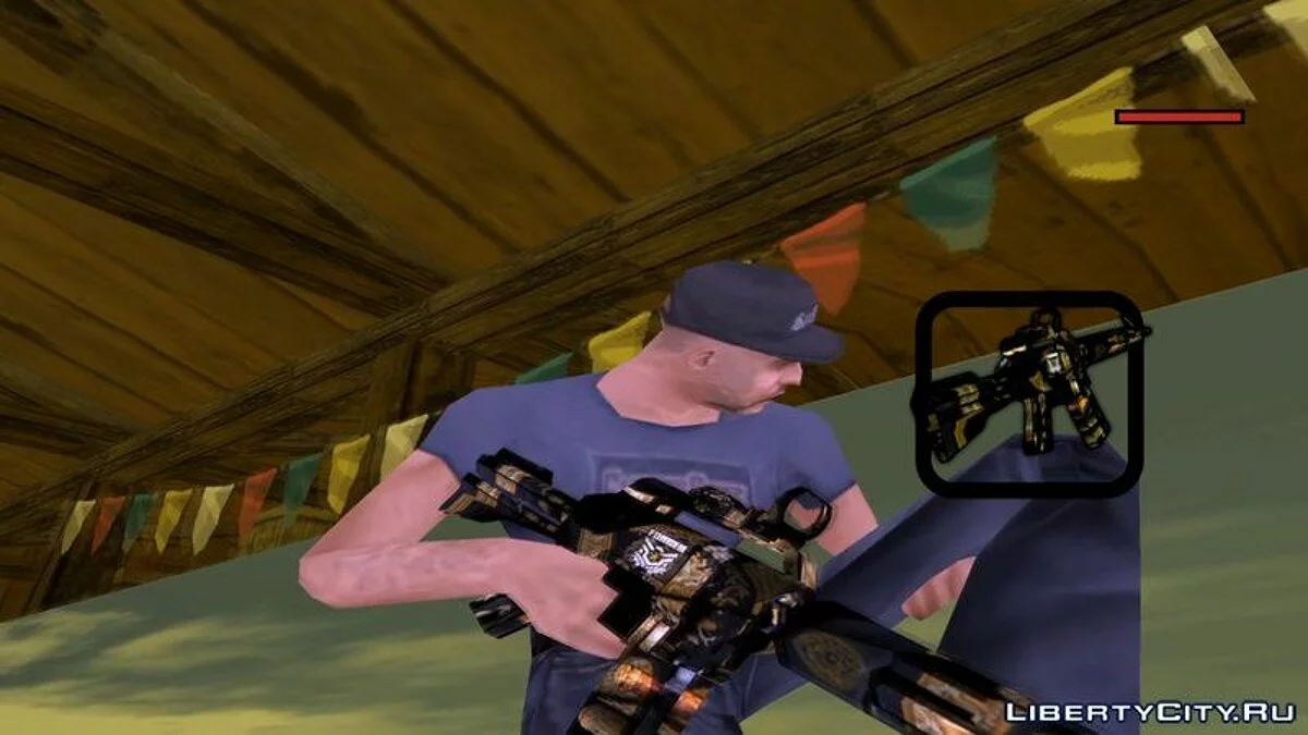 Новое оружие FAF3 / GTA San Andreas