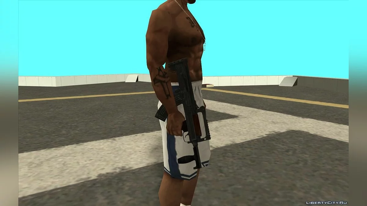 Пак оружия из PUBG / GTA San Andreas