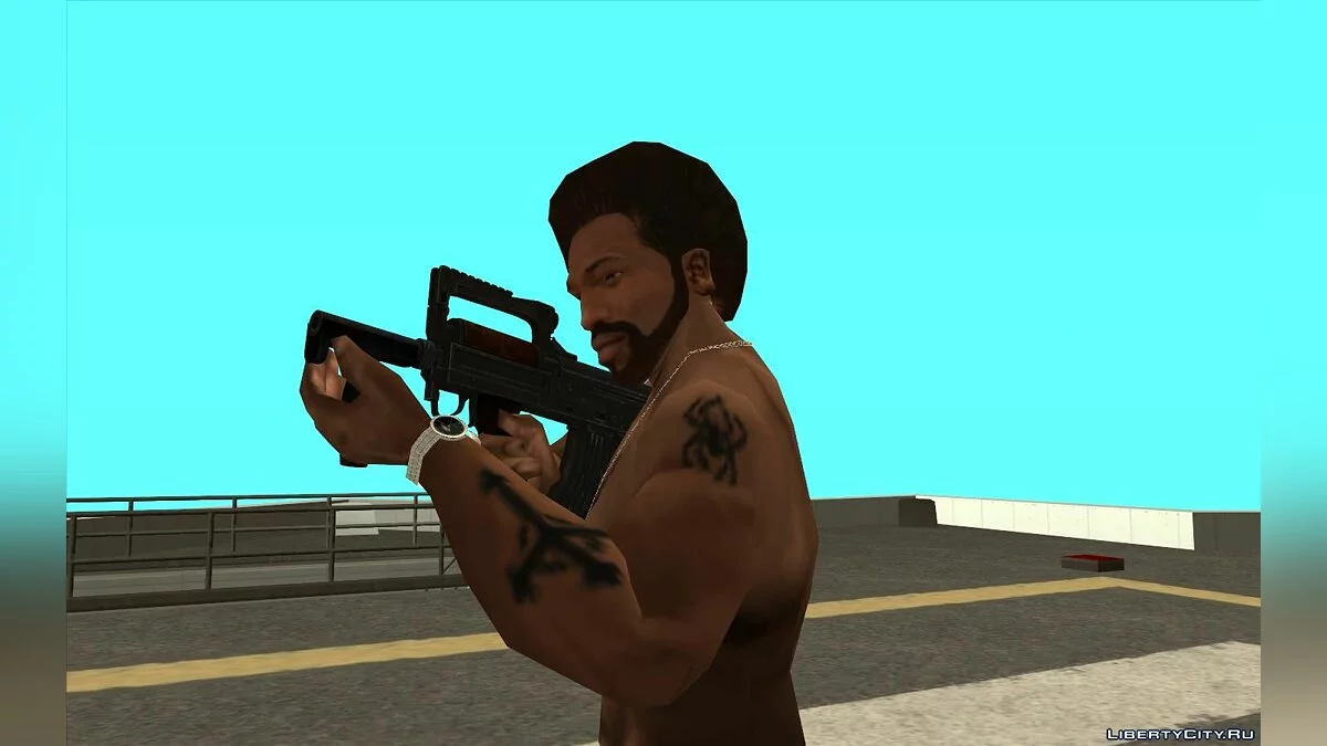 Пак оружия из PUBG / GTA San Andreas