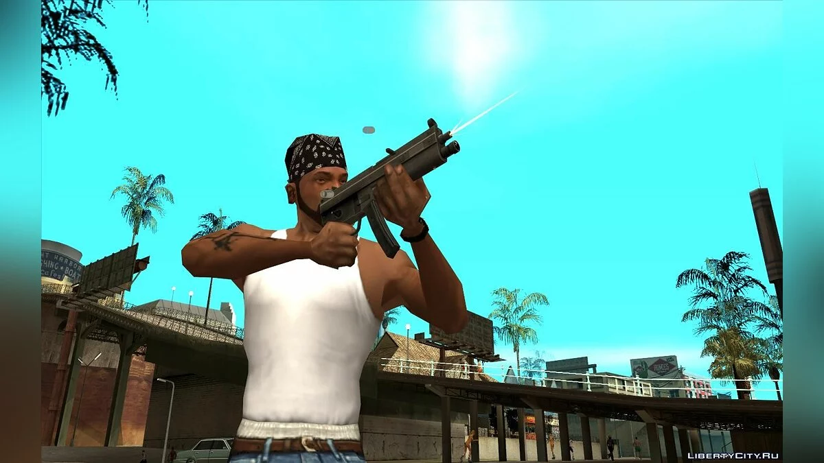 Сборник оружия из GTA IV / GTA San Andreas