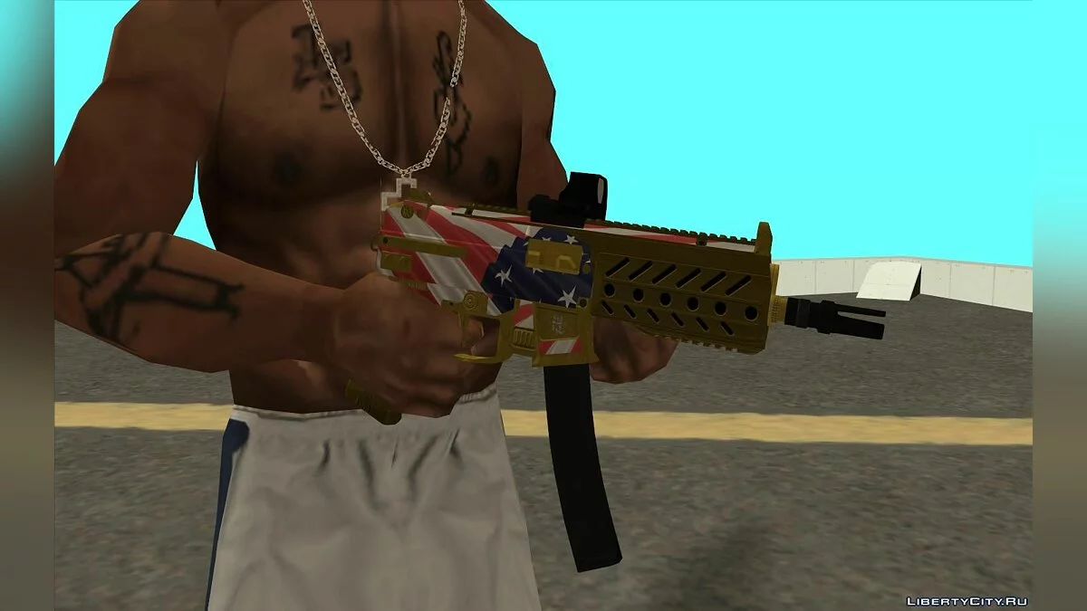 Сборник оружия из GTA Online / GTA San Andreas