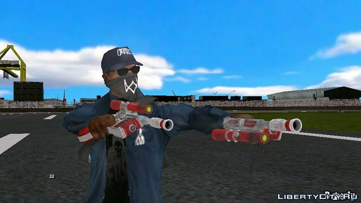 Сборник оружия из Saints Row 4 / GTA San Andreas