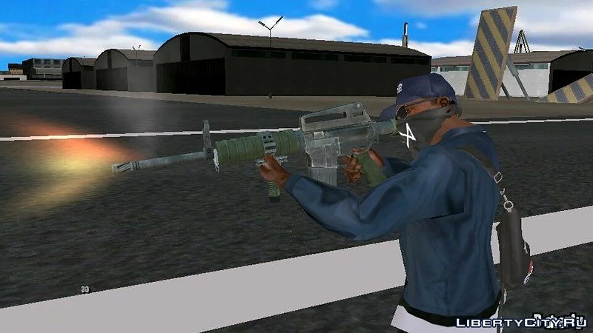 Сборник оружия из Saints Row 4 / GTA San Andreas