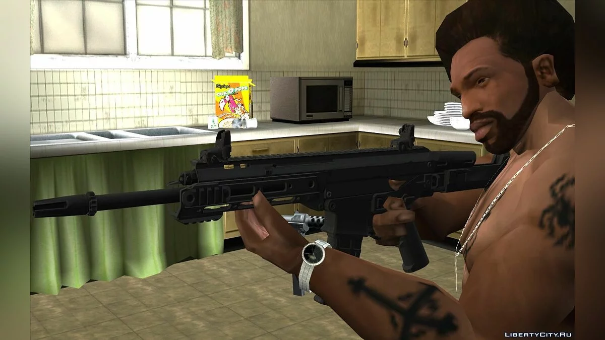 Сборник оружия из CS:GO Customs Weapons V1 / GTA San Andreas