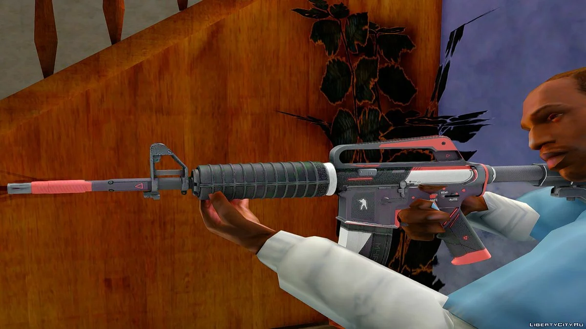 Скинпак M4A1 из CS:GO / GTA San Andreas