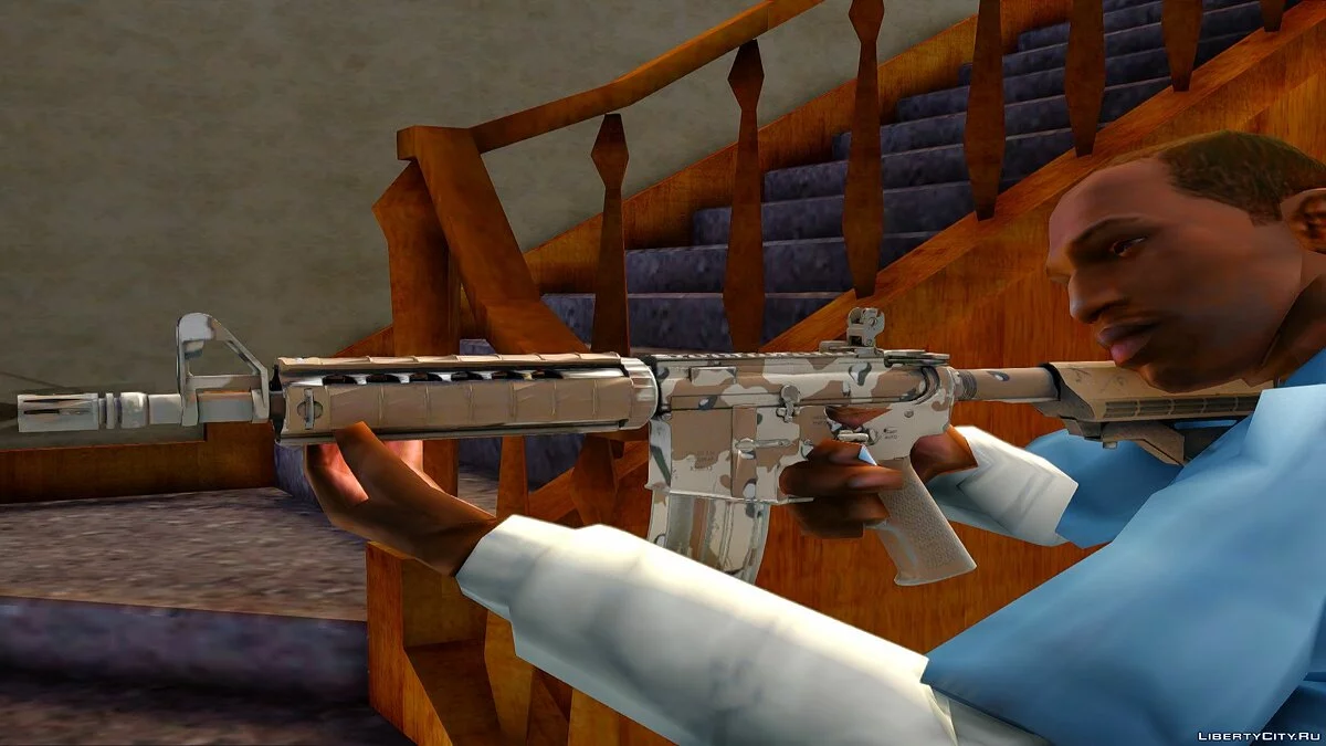 Скинпак M4A4 из CS:GO / GTA San Andreas