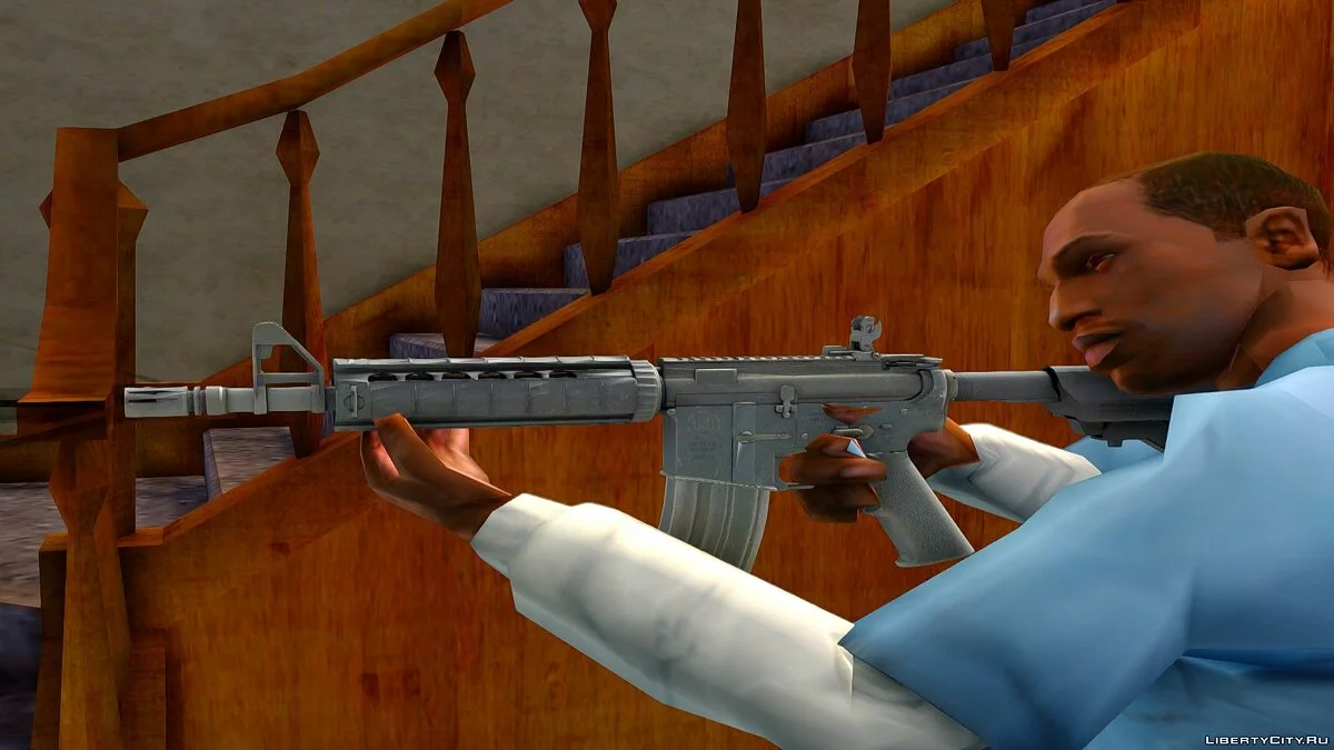 Скинпак M4A4 из CS:GO / GTA San Andreas