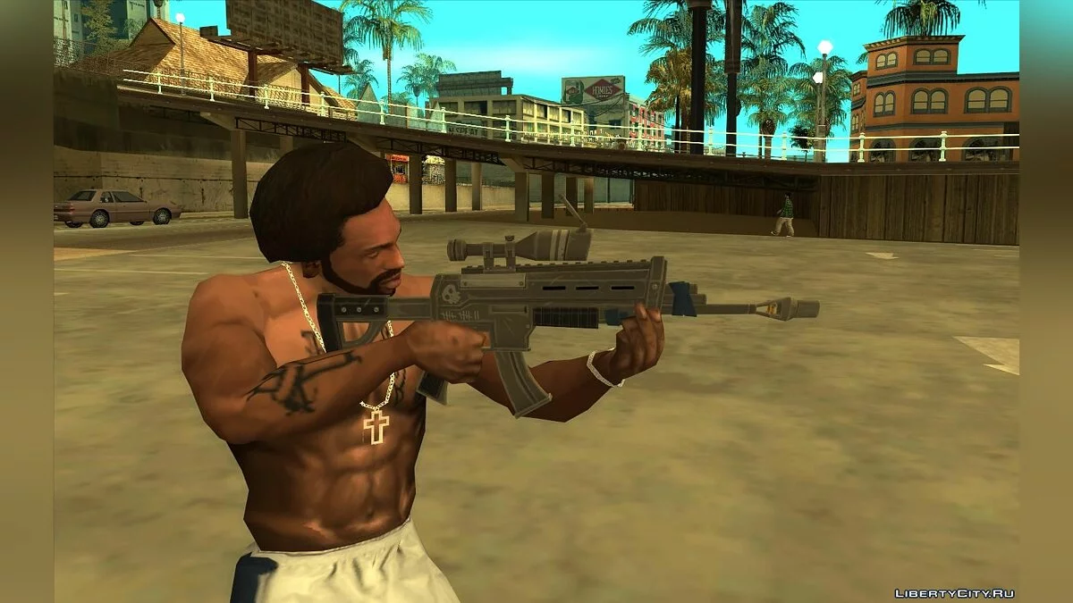 Минипак оружия из игры Фортнайт / GTA San Andreas