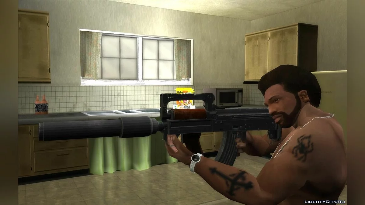 Сборник OTs-14 Groza из игры PUBG / GTA San Andreas