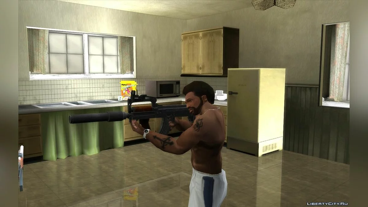 Сборник OTs-14 Groza из игры PUBG / GTA San Andreas