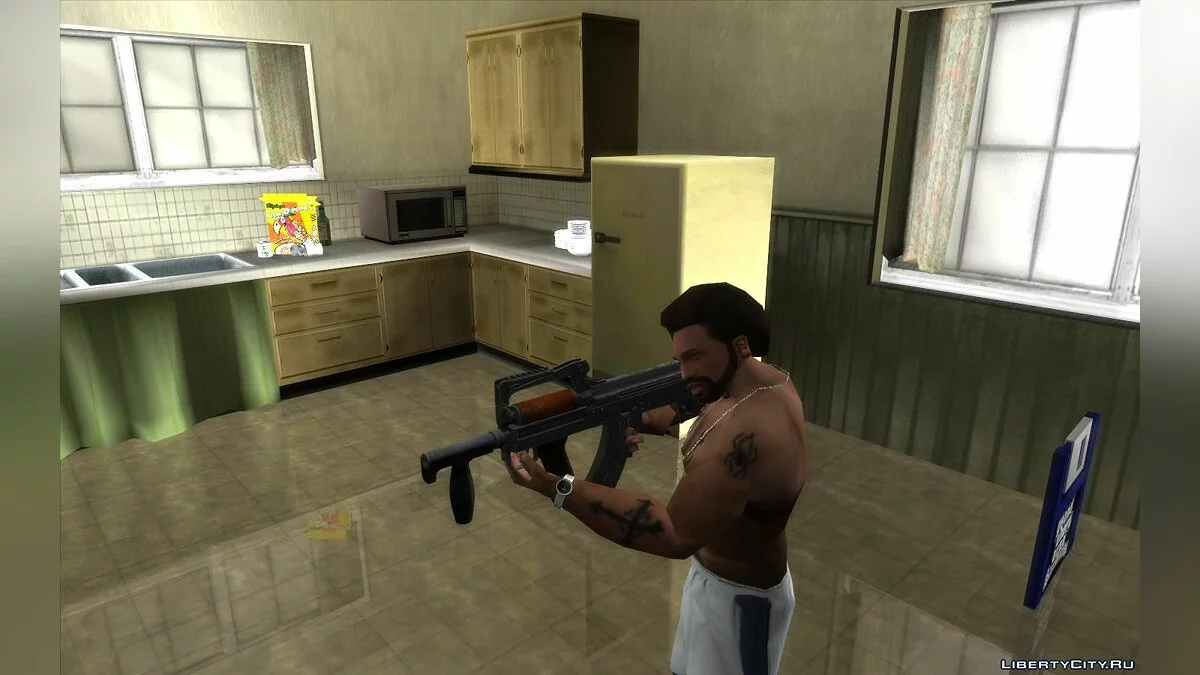 Сборник OTs-14 Groza из игры PUBG / GTA San Andreas