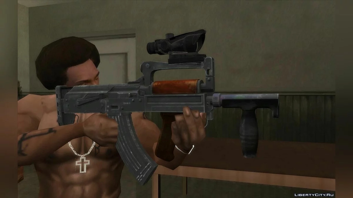 Сборник OTs-14 Groza из игры PUBG / GTA San Andreas