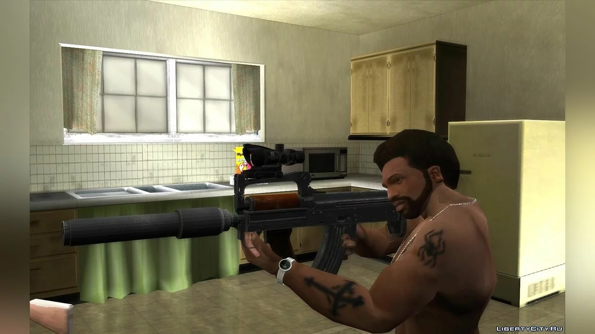 Сборник OTs-14 Groza из игры PUBG / GTA San Andreas