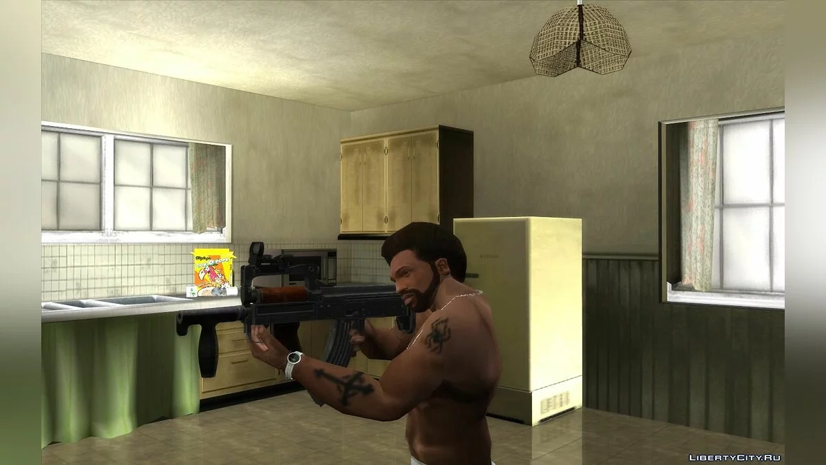 Сборник OTs-14 Groza из игры PUBG / GTA San Andreas
