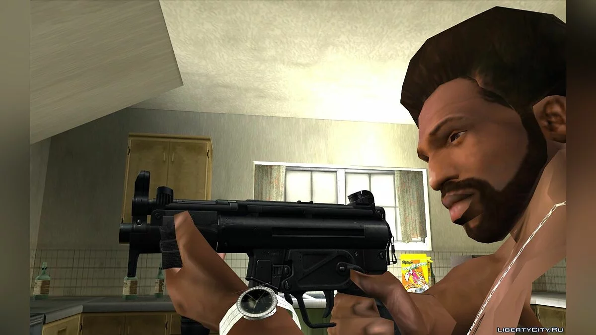 Скрытое и неиспользованное сборник оружия / GTA San Andreas