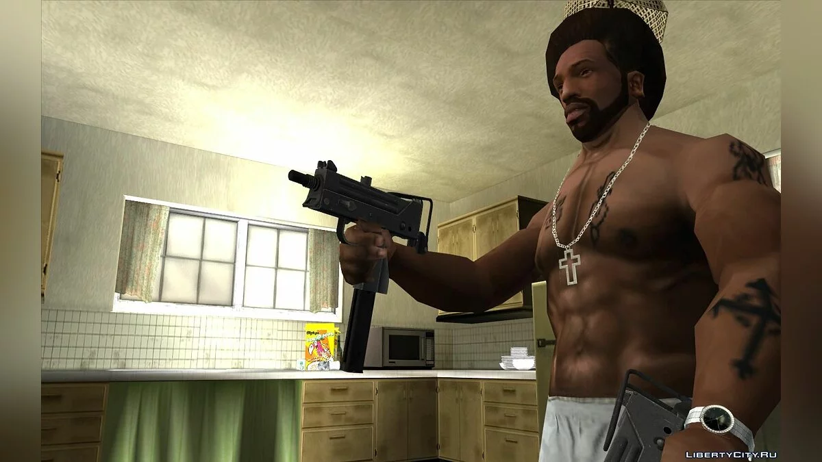 Скрытое и неиспользованное сборник оружия / GTA San Andreas