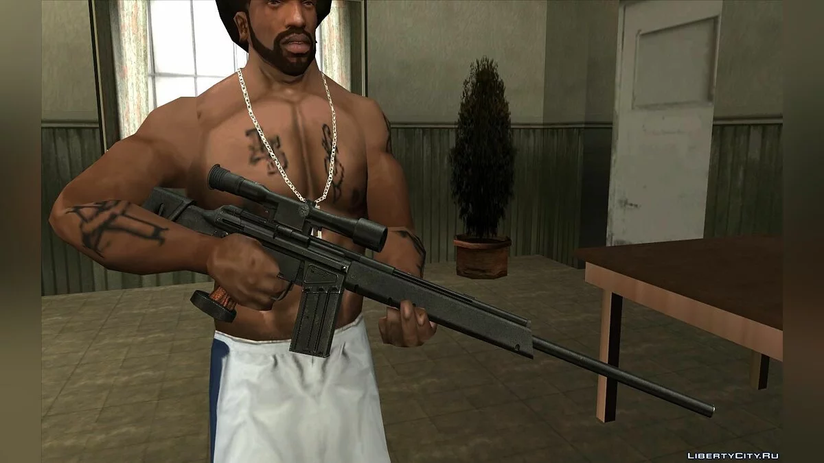 Скрытое и неиспользованное сборник оружия / GTA San Andreas