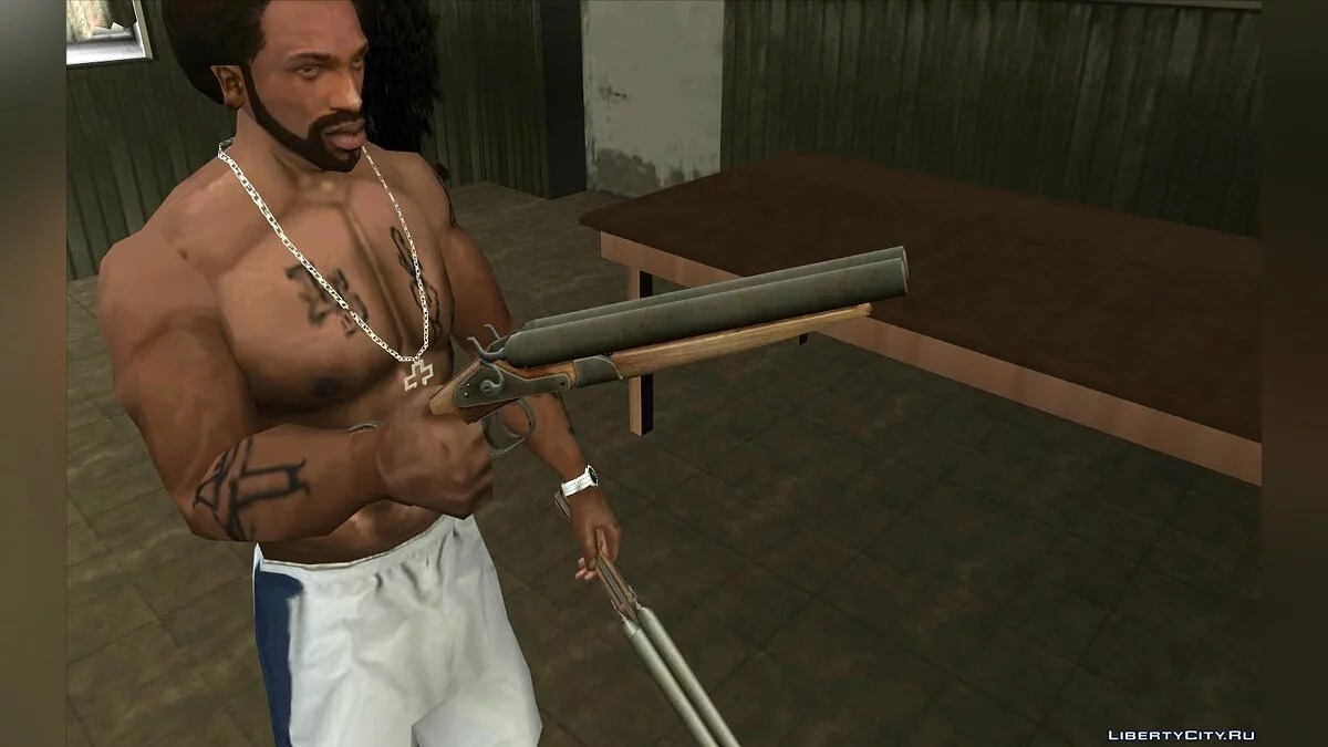 Скрытое и неиспользованное сборник оружия / GTA San Andreas