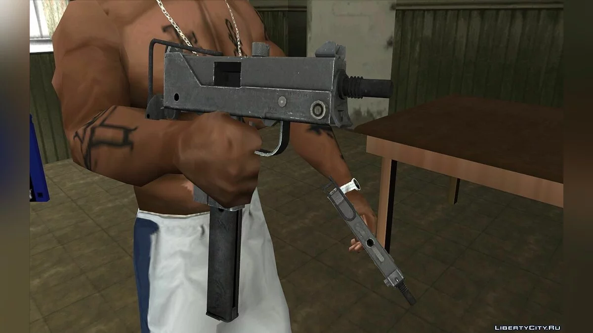 Скрытое и неиспользованное сборник оружия / GTA San Andreas